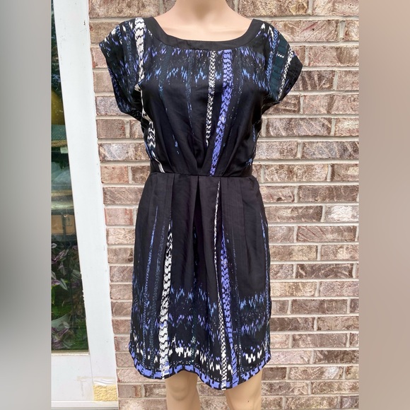 Y2K BeBop Black & Purple Belted Dress - Picture 2 of 9